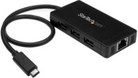 StarTech HB30C3A1GE USB 3.0 HUB (3 port) Fekete