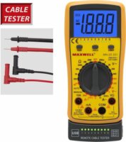 Maxwell 25331 digitális multiméter Kábelteszt funkcióval