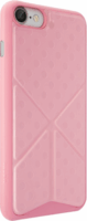 Ozaki O!coat 0.3 + Totem Versatile iPhone 7 bőr tok 4.7" - Pink