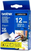 Brother TZE535 P-TOUCH Feliratozógép szalag 12mm fehér kéken