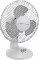 Esperenaza EHF004WE Zephyr Asztali ventilátor -Fehér/Szürke