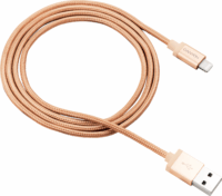 Canyon CNS-MFIC3GO Lightning iPhone töltőkábel 1m - Arany
