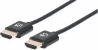 Manhattan 394406 HDMI (apa - apa) kábel 0.5m - Fekete