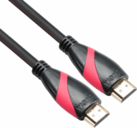 Vcom CG525-5.0 HDMI (Apa-Apa) Kábel 5m Piros-Fekete