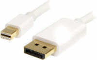 Startech MDP2DPMM2MW Mini DisplayPort - DosplayPort (apa - apa) kábel 2m - Fehér