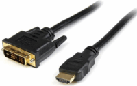 Startech HDDVIMM3M DVI-D - HDMI (apa - apa) kábel 3m - Fekete