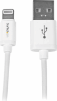 Startech USBLT1MW Lightning - USB 2.0 A (apa - apa) kábel 1m - Fehér