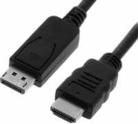 Roline 11.99.5781 DisplayPort - HDMI (apa - apa) kábel 2m - Fekete