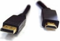 M-CAB 7003609 DisplayPort - HDMI (apa - apa) kábel 3m - Fekete