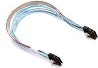 Supermicro CBL-SAST-0508-01 Mini SAS (anya - anya) kábel 0.5m - Kék
