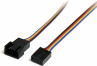 Startech FAN4EXT12 4 tűs Molex (apa - anya) kábel 0.3m