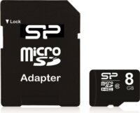 Silicon Power 8GB microSDHC CL10 + Adapter