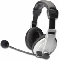 Digitus DA-12201 Sztereó Multimédia Headset Fekete-szürke