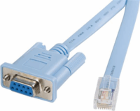 Startech DB9CONCABL6 RJ45 apa - DB-9 anya kábel 1.8m - Kék