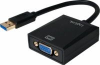 LogiLink UA0231 USB 3.0-A apa - VGA anya Adapter - Fekete