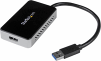 Startech USB-A 3.0 apa - HDMI + USB-A anya adapter - Fekete/Szürke