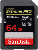 Sandisk 64GB Extreme PRO SDXC UHS-II memóriakártya