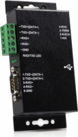 Startech USB-B anya - DB-9 apa adapter - Fekete