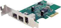 Startech PEX1394B3LP PCIe - Firewire 400 + 2x Firewire 800 Port bővítő