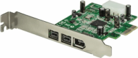 Startech PEX1394B3 PCIe - Firewire 400 + 2x Firewire 800 Port bővítő