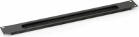 KELine RAB-ZP-X03-A2 19" fésűs panel 1U -Fekete