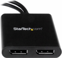 Startech Mini DisplayPort apa - 2x DisplayPort anya adapter - Fekete