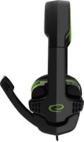 Esperanza Raven Gaming Headset - Fekete/zöld