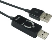 Roline Kábel USB 2.0 KM link PC/Android 1.5 m
