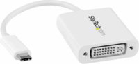 Startech USB-C apa - DVI-I anya adapter - Fehér
