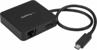 Startech DKT30CHD USB-C Dokkoló Fekete