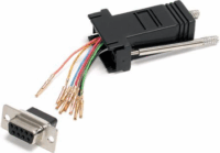 Startech RJ45 - DB-9 (anya - anya) moduláris adapter - Fekete