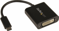 Startech USB-C apa - DVI-I anya adapter - Fekete