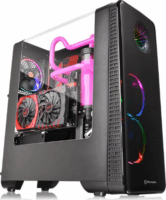 Thermaltake View 28 RGB Gull-Wing Window Számítógépház - Fekete