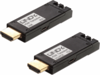 Lindy 38170 HDMI - LC Optikai kábel (anya - anya) adapter - Fekete