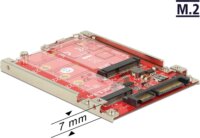 Delock 62859 2.5" - M.2 SSD beépítő keret