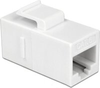DeLOCK CAT6 RJ45 (anya - anya) csatlakozó - Fehér