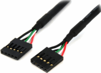 Startech USBINT5PIN IDC (anya - anya) kábel 0.5m - Fekete