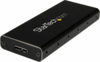 Startech SM21BMU31C3 M.2 USB 3.1 Külső SSD ház Fekete