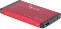 Gembird EE2-U3S-2-R 2.5" USB 3.0 Külső HDD ház Piros