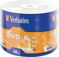 Verbatim 43788 DVD-R lemez - Fólia 50 db