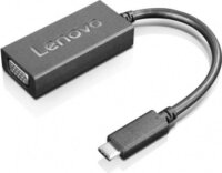 Lenovo USB-C apa - VGA anya adapter - Fekete