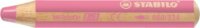 Stabilo Woody 3 in 1 Kerek vastag színes ceruza - Rózsaszín