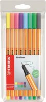 Stabilo Point 88 0.4mm Tűfilc készlet pasztel 8 szín