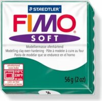 Staedtler FIMO Soft Égethető gyurma 56g - Smaragdzöld