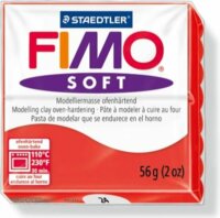 Staedtler FIMO Soft Égethető gyurma 56g - Indián piros
