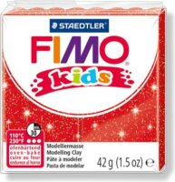 Staedtler FIMO Kids Égethető gyurma 42g - Glitteres piros