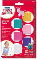 Staedtler FIMO Kids Color Pack Égethető gyurma szett 6x42g - 6 különböző szín
