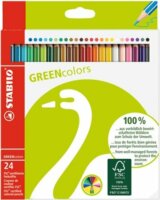 Stabilo Green Colours Színes ceruza készlet - 24 szín