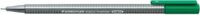 Staedtler Triplus 0.3 mm Tűfilc -Zöld