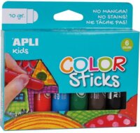 Apli Kids 6 darabos tempera stift készlet - 6 színű